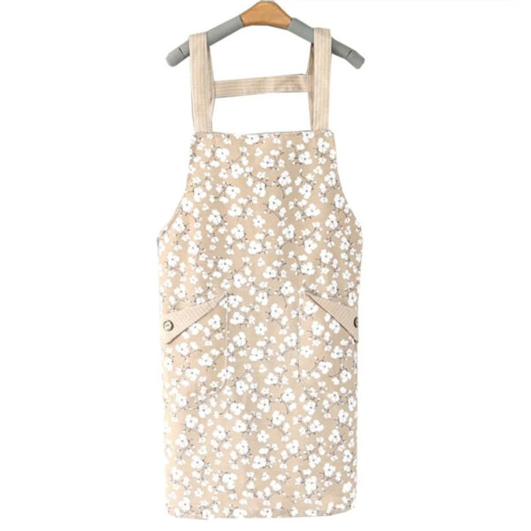 Ποδιά υφασμάτινη αδιάβροχη φλοράλ