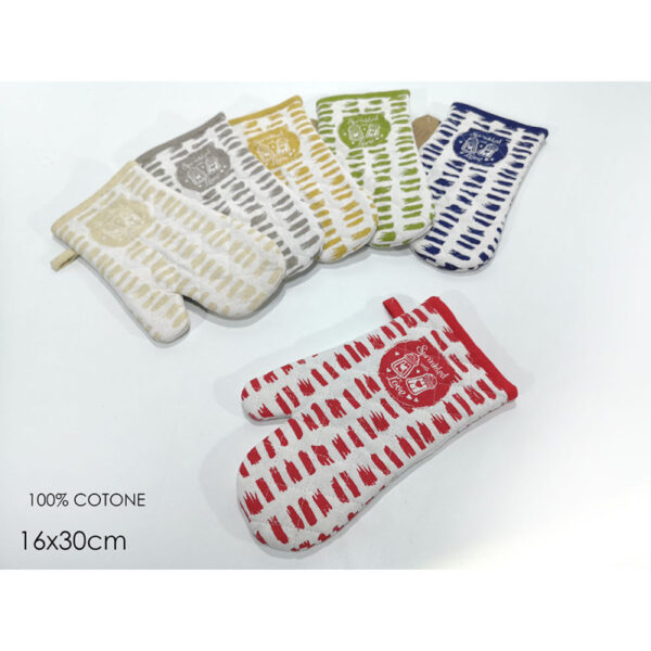 Γάντι φούρνου με σχέδιο