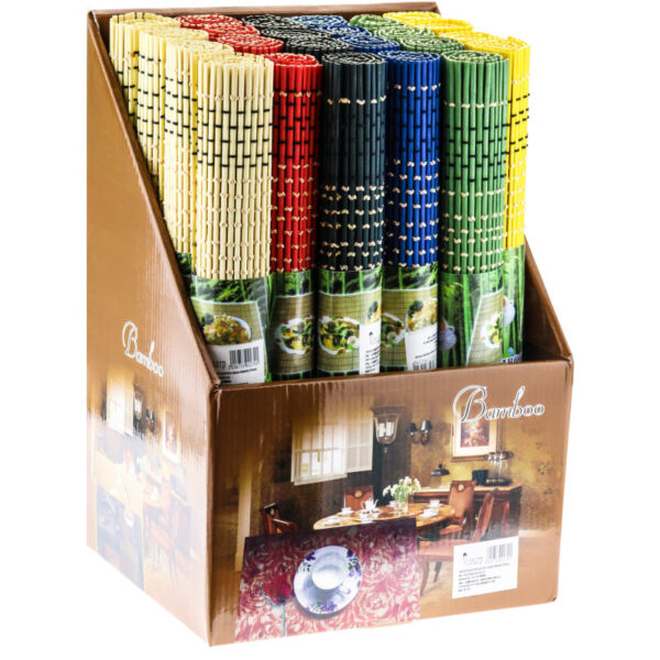 Σουπλά φαγητού μπαμπού χρωματιστά