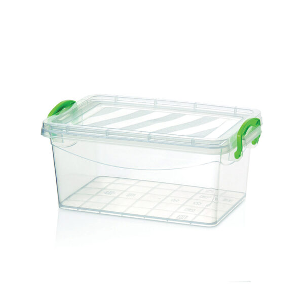 Κουτί αποθήκευσης με 2 ασφάλειες πλαστικό