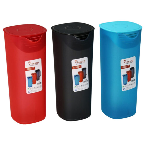 Κανάτα πλαστική τετράγωνη 2L