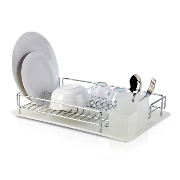 Πιατοθήκη χρωμιου ίσια + δίσκο ΚΒ.006