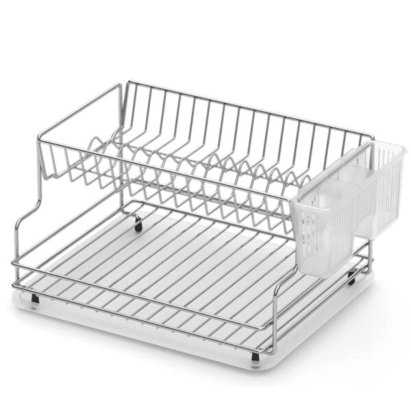 Πιατοθήκη ανοιξείδωτη δίοροφη ΚΒ.005