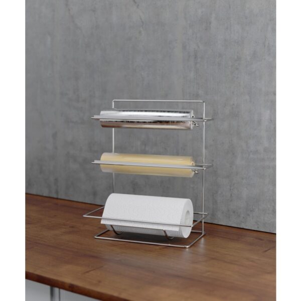 Θήκη καθιστή για χαρτί κουζίνας αλουμινόχαρτο και ζελατίνα