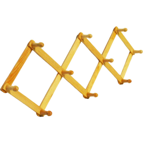 Κρεμάστρα ξύλινη φυσαρμόνικα