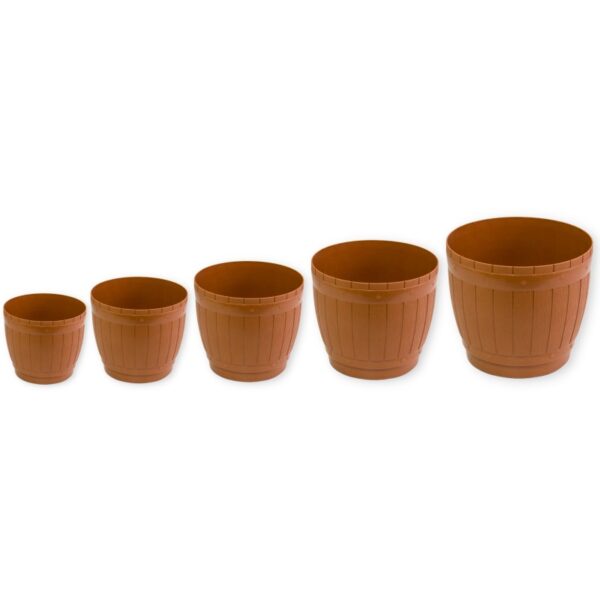 Γλάστρα τύπου ξύλου