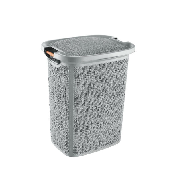 Καλάθι απλύτων με ξύλινη λαβή