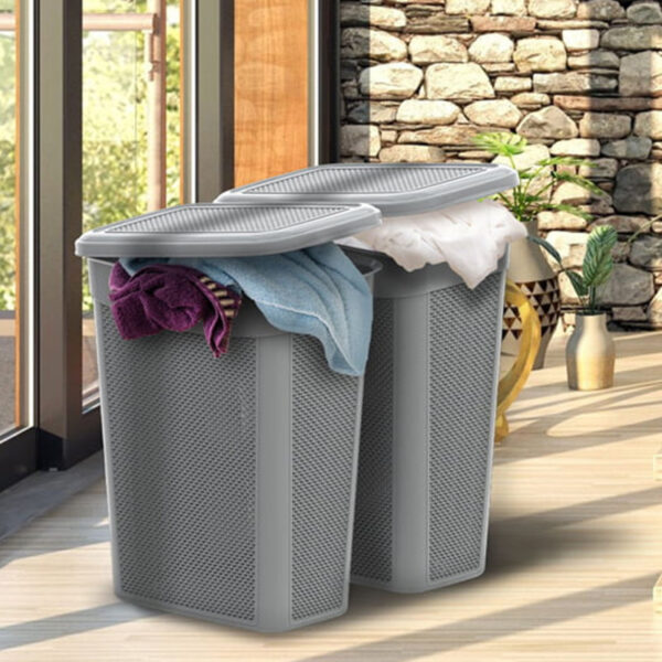 Καλάθι απλύτων μπίλια slim