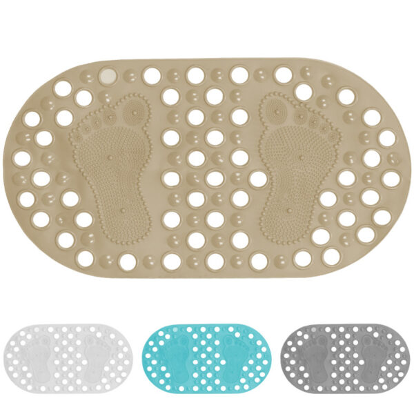 Τάπετο μπάνιου οβάλ με πατούσες