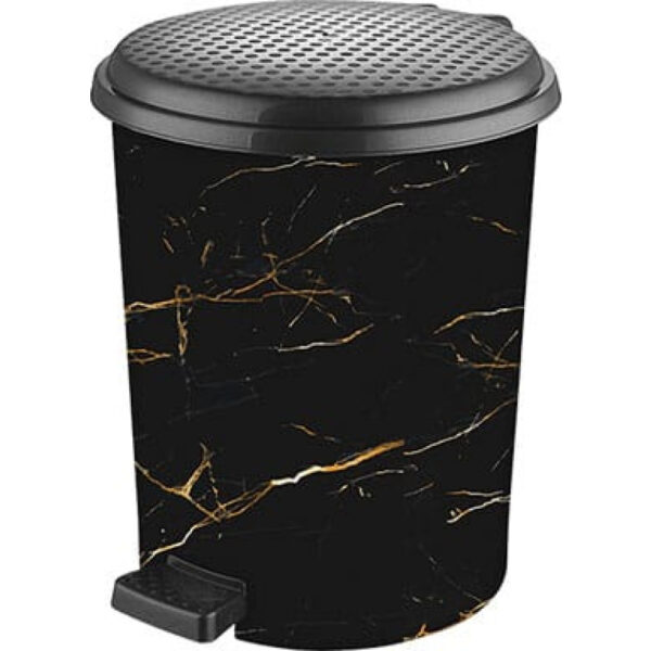 Κάδος απορριμμάτων με πεντάλ πλαστικός χρωματιστός 17L