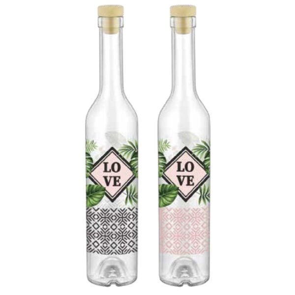 Λαδικό-μπουκάλι γυάλινο ethnic σχέδιο 500ml