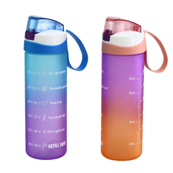 Μπουκάλι νερού  πλαστικό με πώμα και καπάκι ασφαλείας 750ml όμπρε