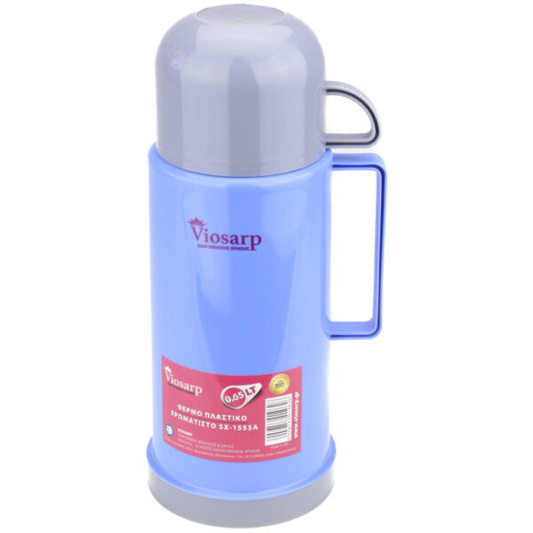 Θερμό πλαστικό χρωματιστό 650ml