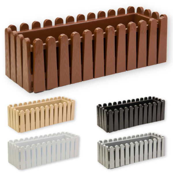 Ζαρτινιερα κασπω τυπου ξυλου με εσωτερικο πιατο