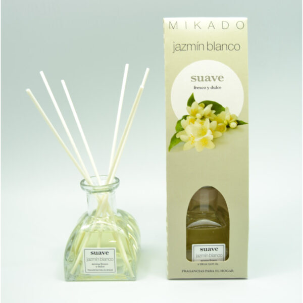 Αρωματικό χώρου με sticks mikado jasmin blanco 100ml