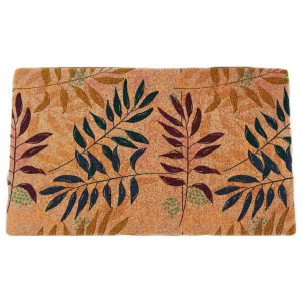 Πατάκι χόρτου σχεδιο φυλλαράκια